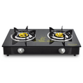 Gmax Gas Stove Brass 2 Burner GL-702BR