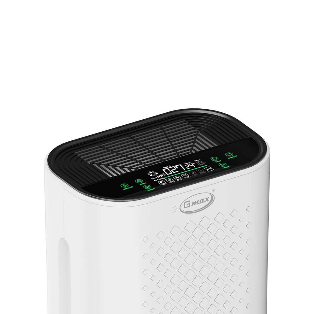 Gmax AP-904 High-Performance Home Air Purifier - 50m² with Child Lock