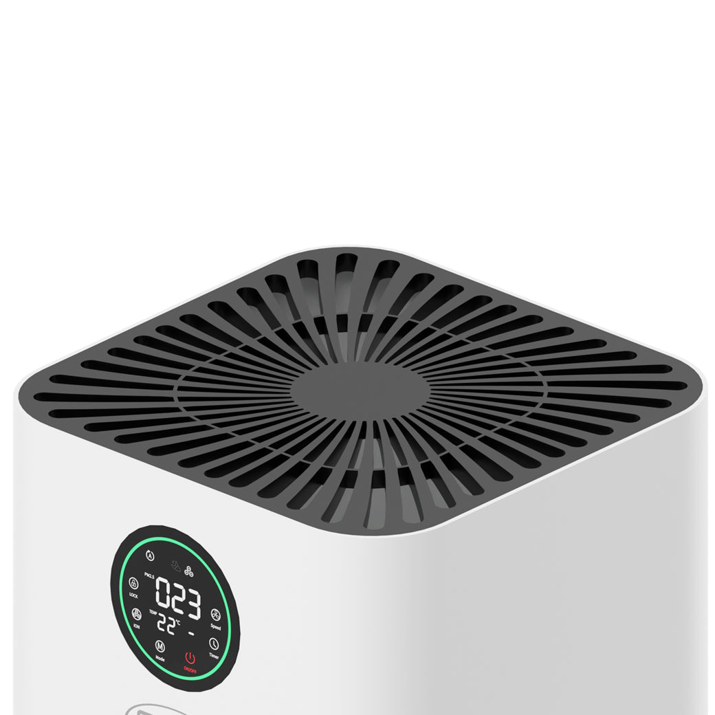 Gmax AP-909 Professional Home Air Purifier - 60m² HEPA H13 Silent Performance