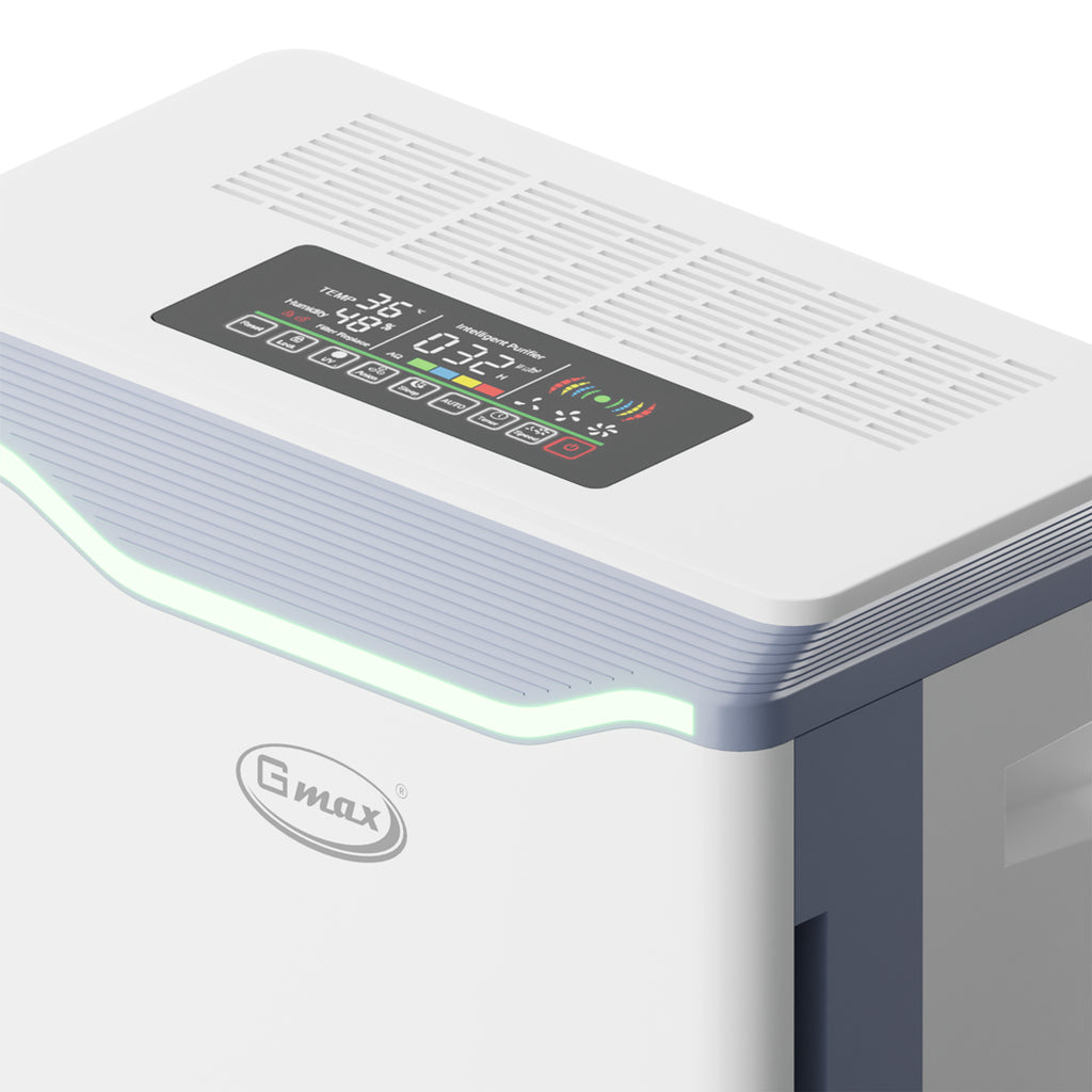 Gmax AP-910 Ultra-Smart 7-Stage Air Purifier - 58m² Medical Grade HEPA H13