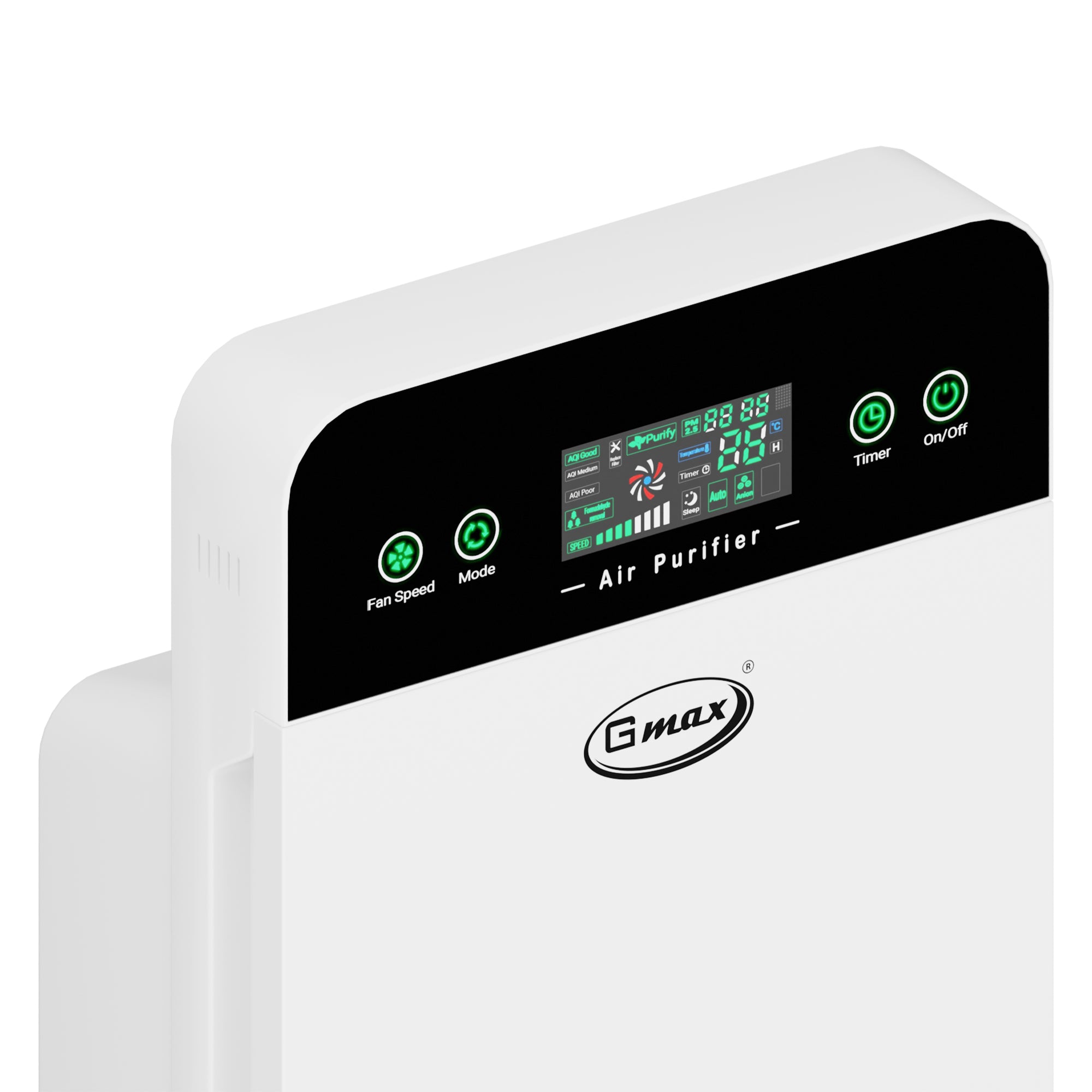 Gmax AP-901 Smart Home Air Purifier - 35m² Coverage HEPA H12