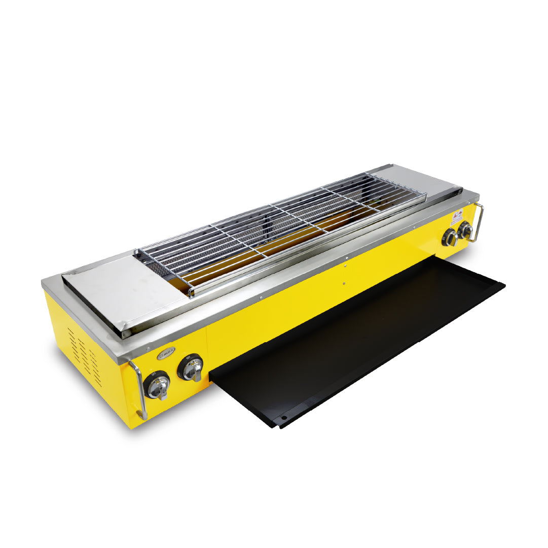 Gmax SK-104Y Yellow Fan-Assisted Smokeless Infrared Grill