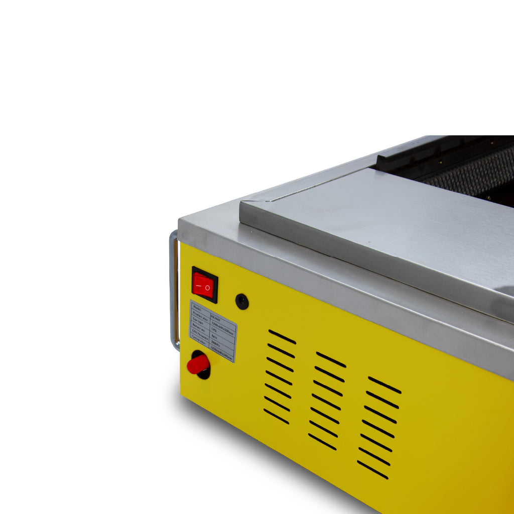 Gmax SK-104Y Yellow Fan-Assisted Smokeless Infrared Grill