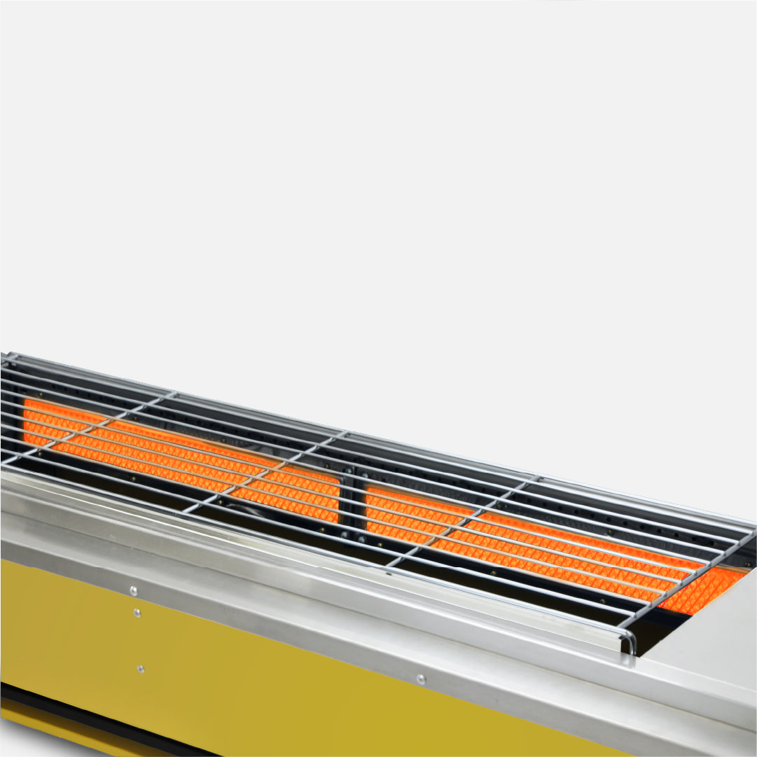 Gmax SK-104Y Yellow Fan-Assisted Smokeless Infrared Grill