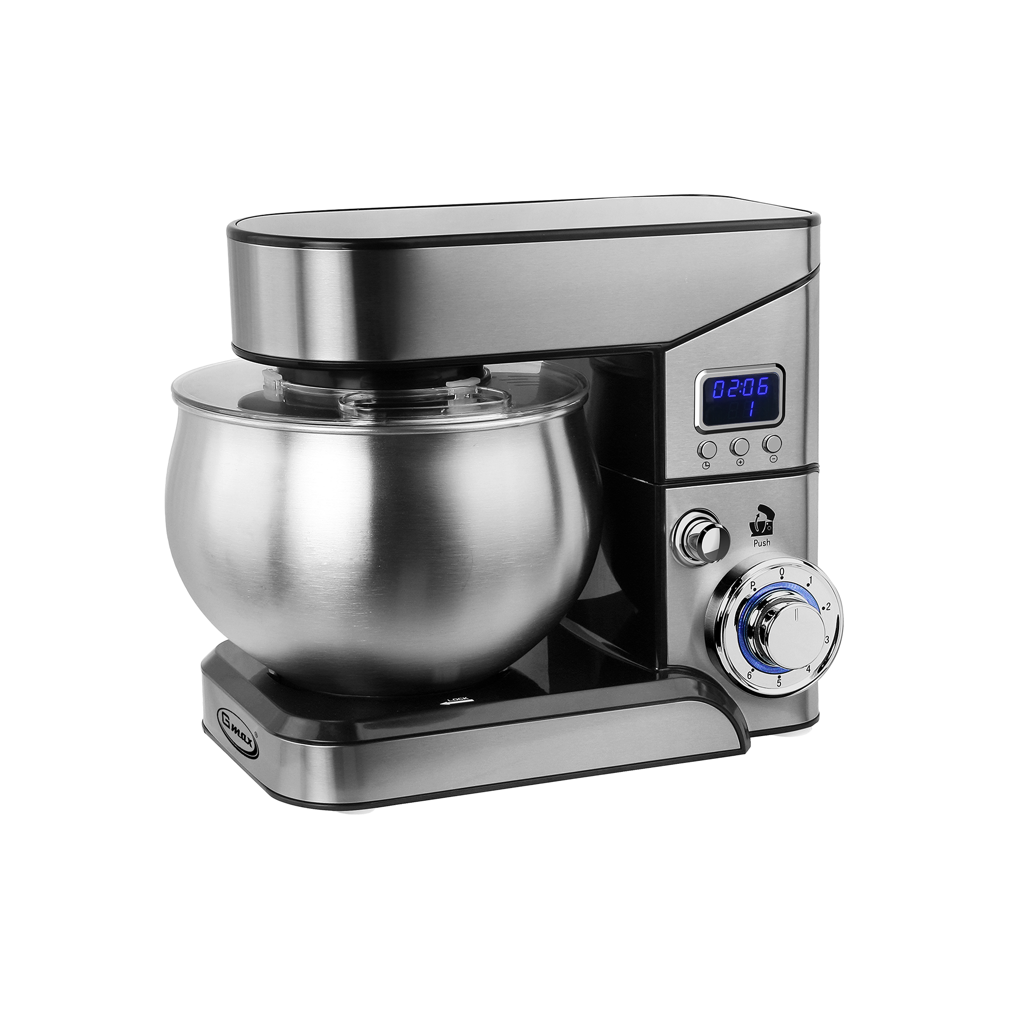 Gmax FM-205E Professional Stand Mixer - 5.0L 1000W with LCD Timer