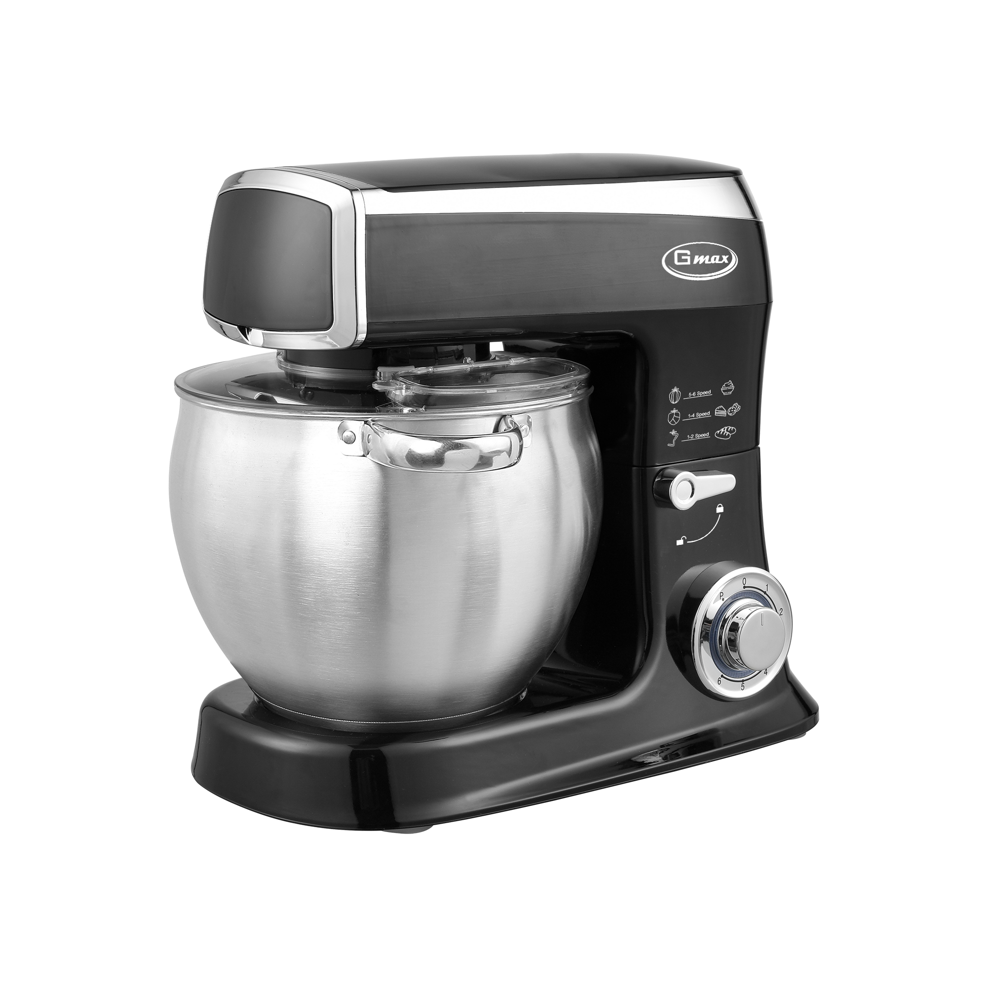 Gmax FM-266 Heavy-Duty Stand Mixer - 8.5L 1500W High Capacity