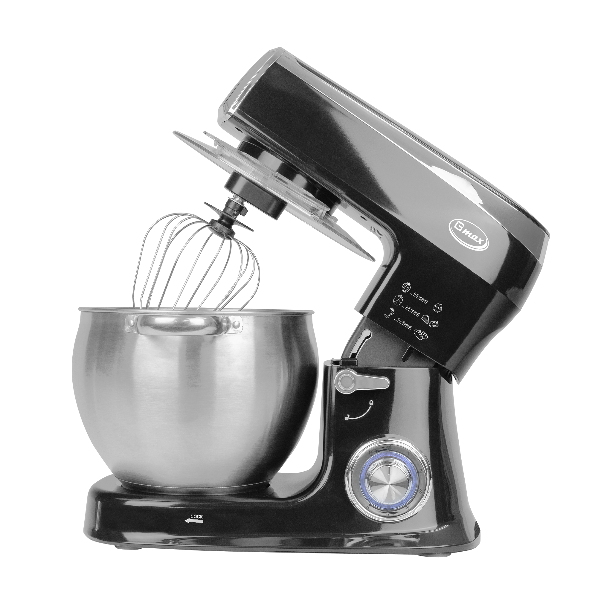 Gmax FM-266 Heavy-Duty Stand Mixer - 8.5L 1500W High Capacity