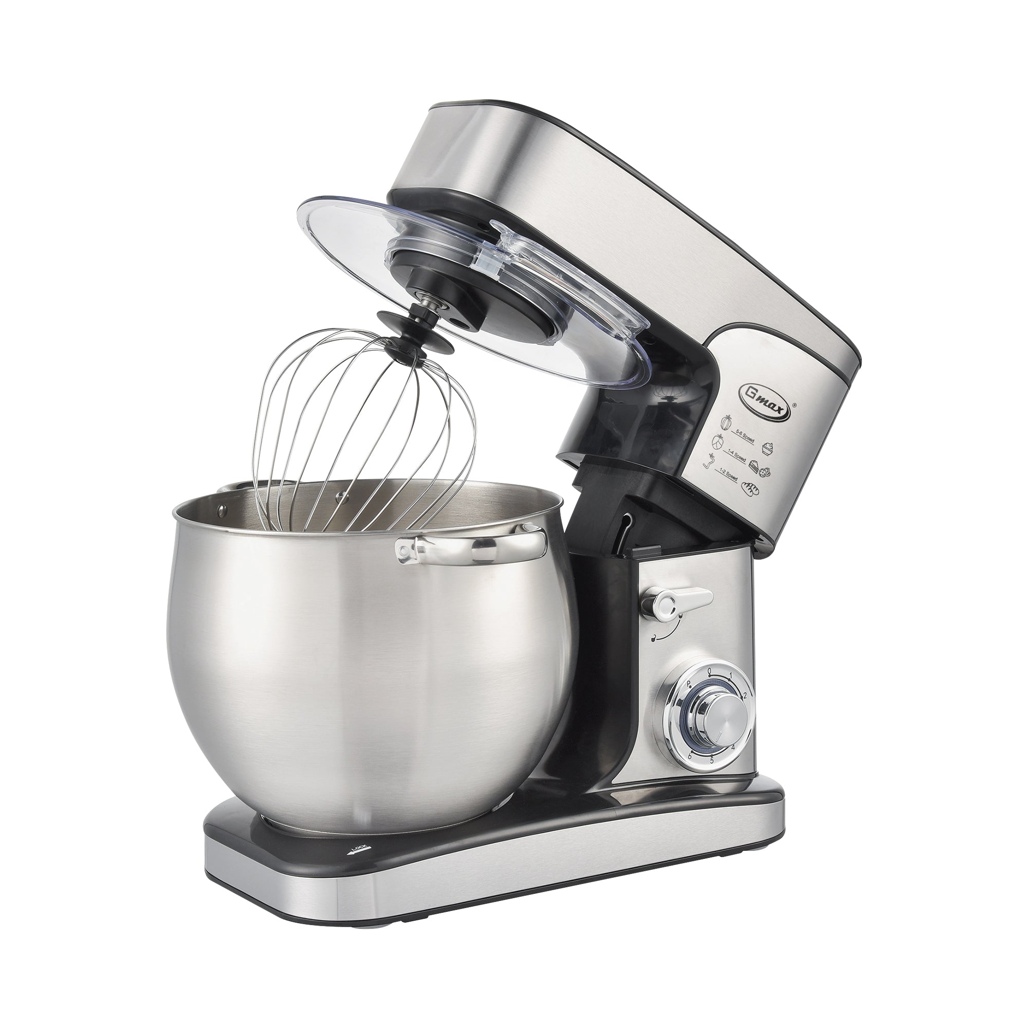 Gmax FM-667 Professional Stand Mixer - 5.0L 1000W 6-Speed