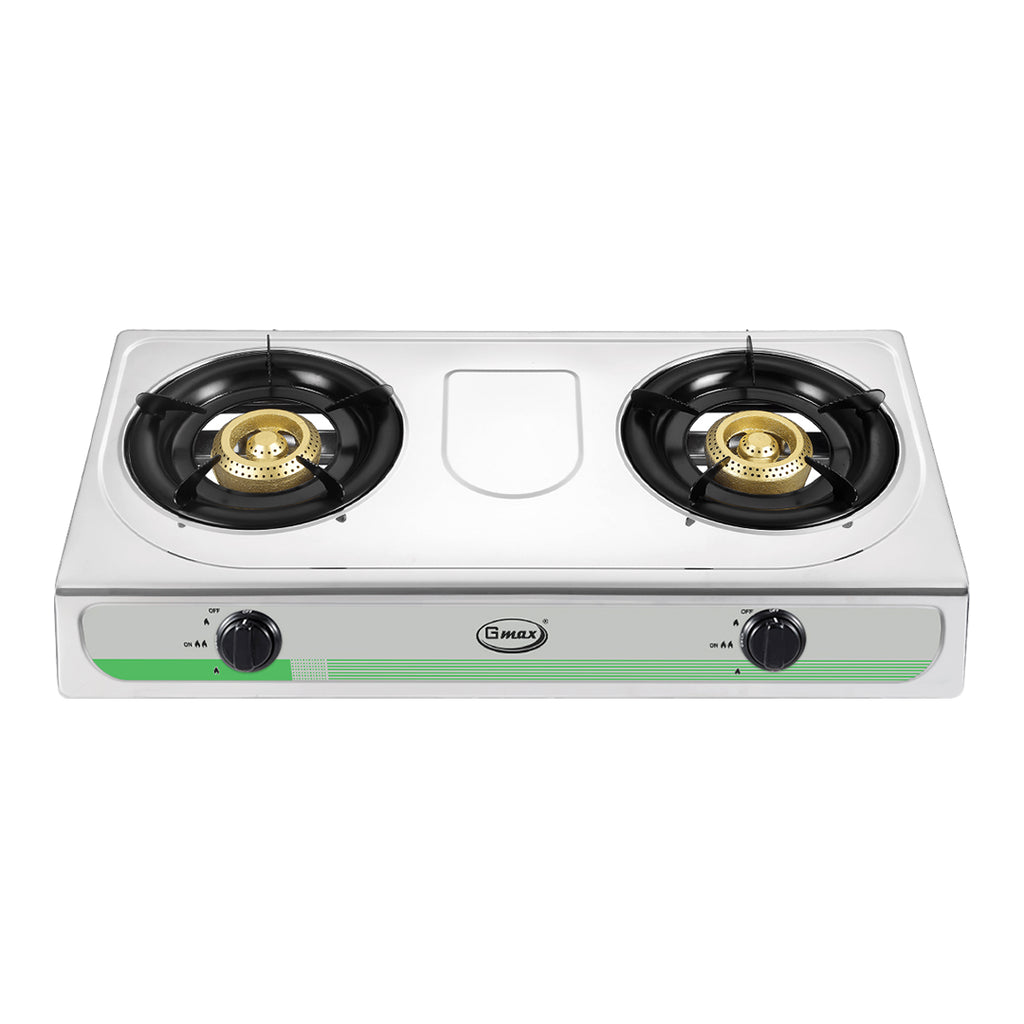 Gmax GL-203R Double Burner Cast Iron Stove