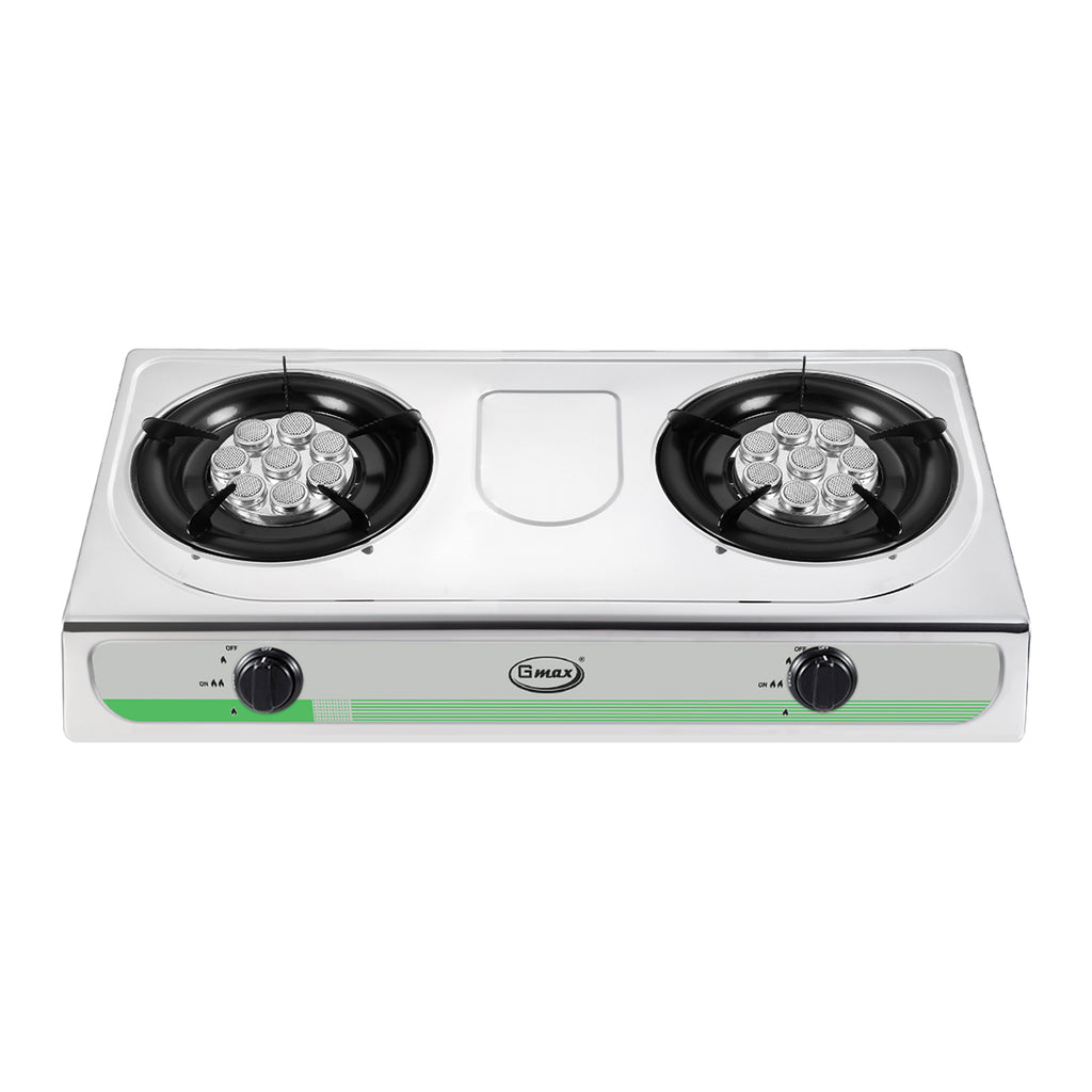Gmax GL-203T Double Burner Turbo Gas Stove