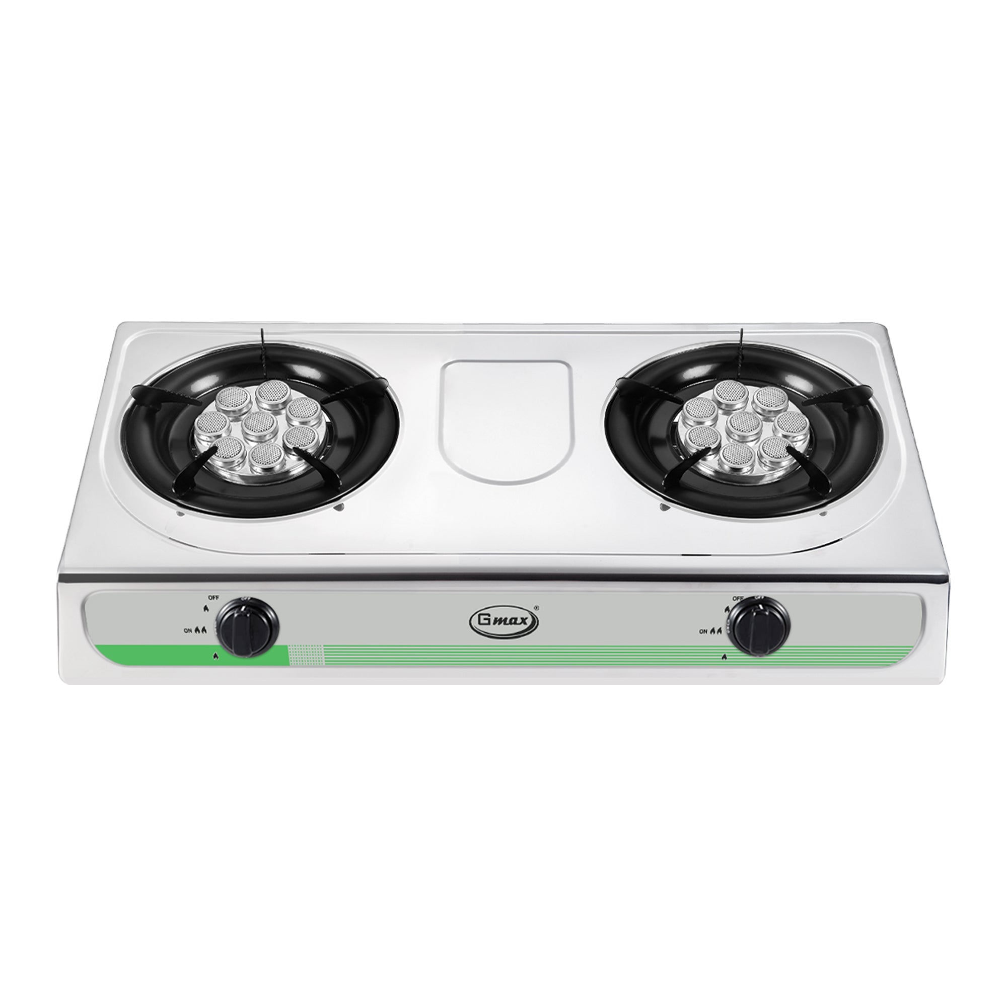 Gmax GL-203T Double Burner Turbo Gas Stove