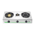 Gmax GL-303RI Triple Burner Cast Iron & Infrared Gas Stove