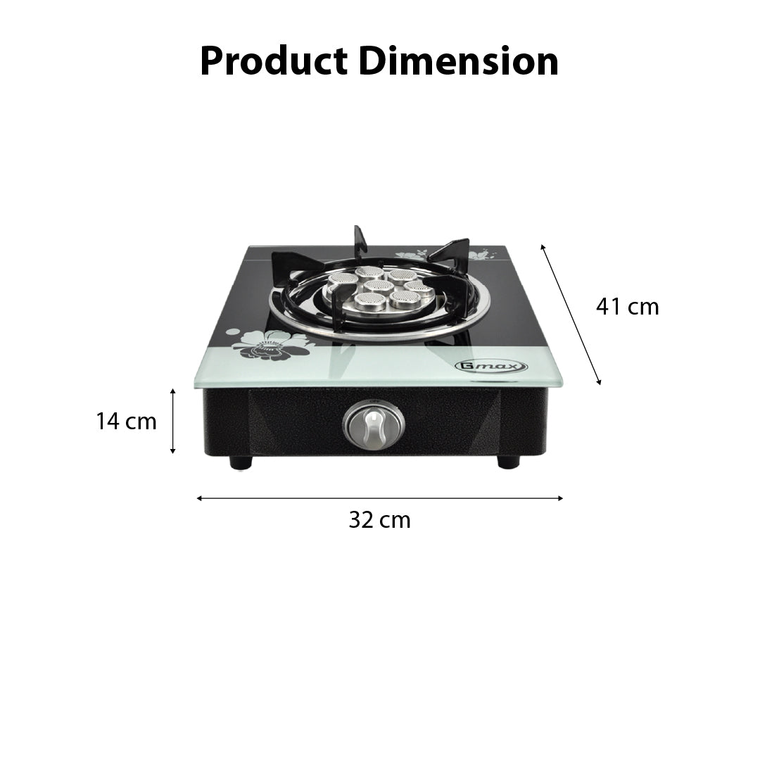 Gmax Gas Stove Turbo 1 Burner GL-506T