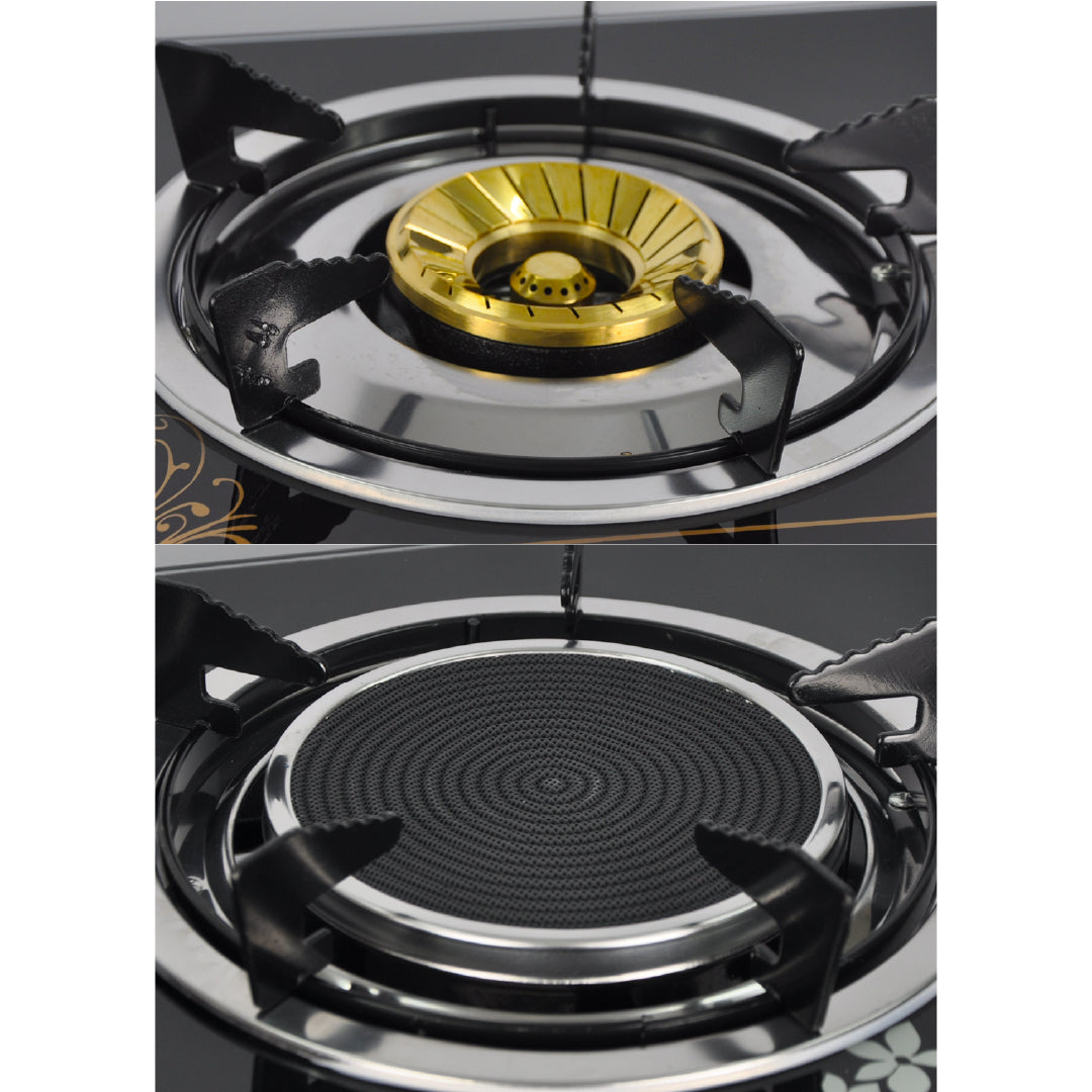 Gmax Gas Stove Infrared+Brass 3 Burner GL-703BI
