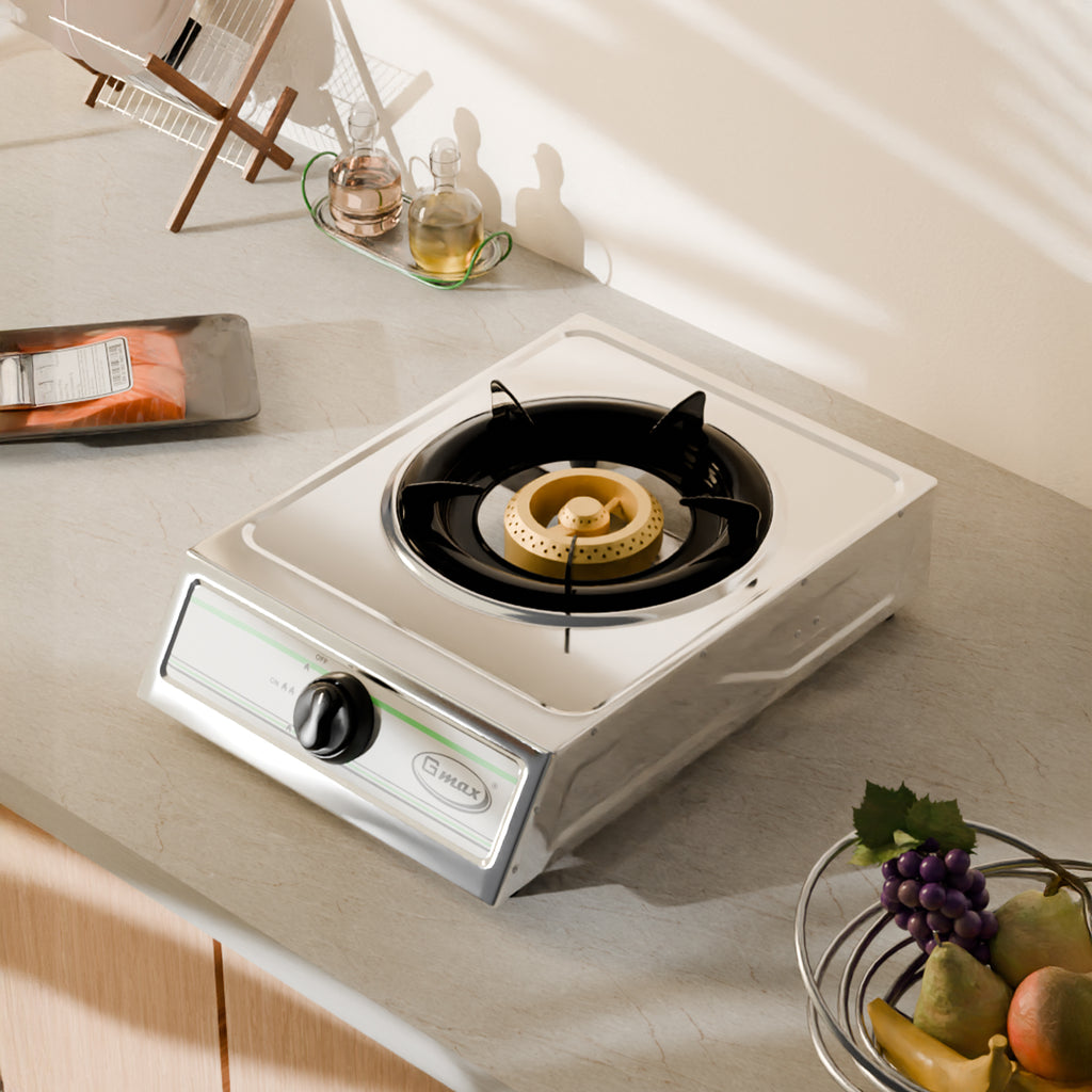 Gmax GL-101R Single Burner Cast Iron Gas Stove