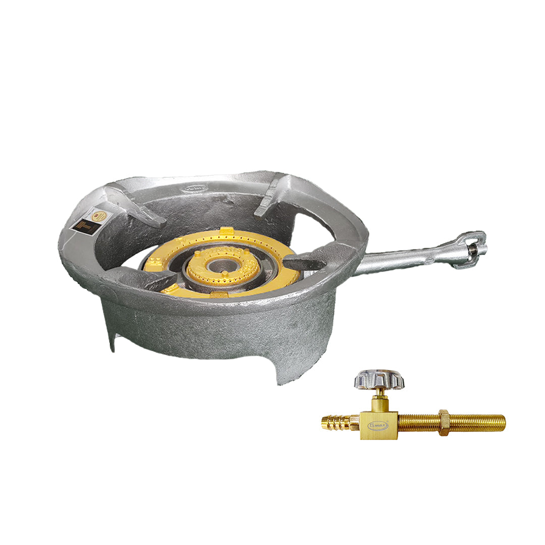 Gmax KB10 Heavy-Duty High-Pressure Industrial Gas Stove