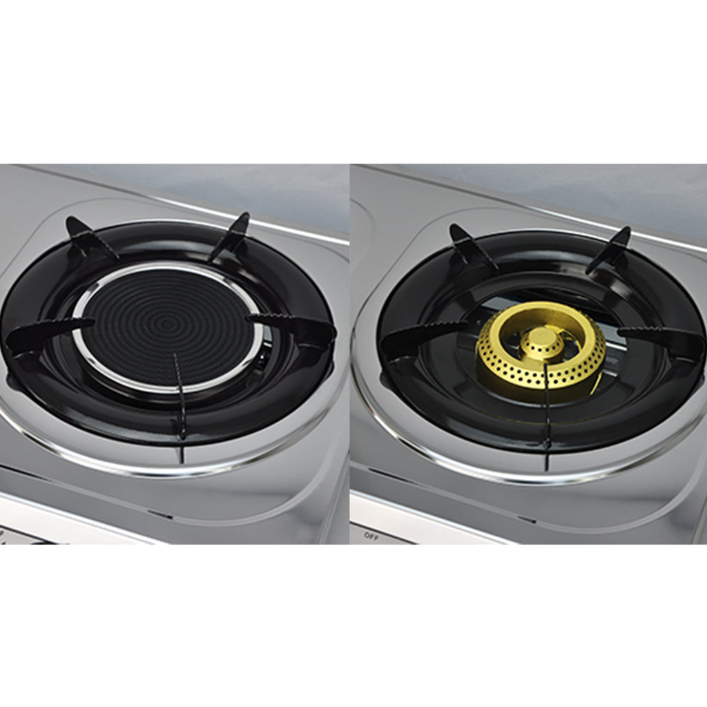 Gmax GL-203RI Mixed Burner Cast Iron & Infrared Gas Stove