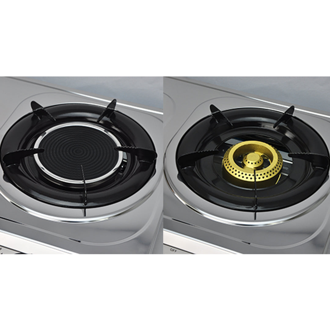 Gmax GL-203RI Mixed Burner Cast Iron & Infrared Gas Stove