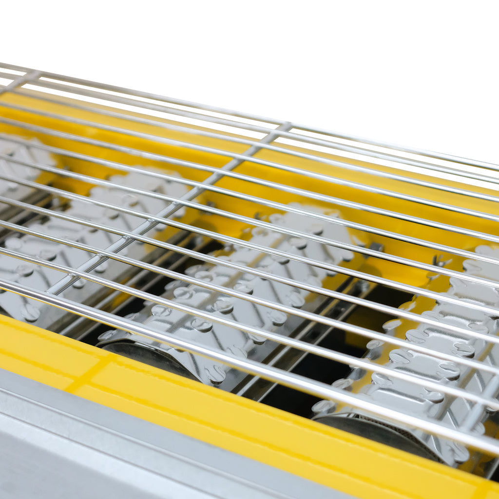 Gmax WX-108 Smokeless Infrared Gas Grill 8 Burner - Yellow Edition