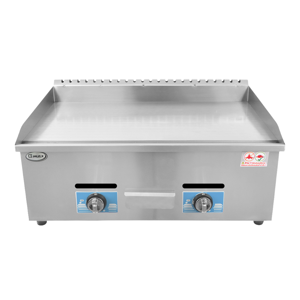 Gmax ZL-718 commercial gas griddle front view