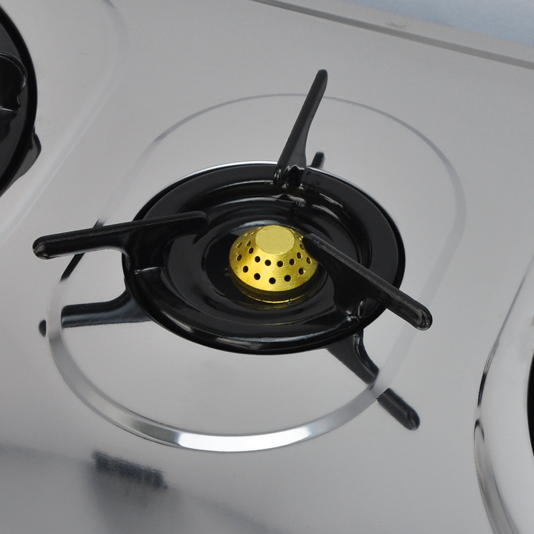 Gmax GL-303R Triple Burner Cast Iron Gas Stove
