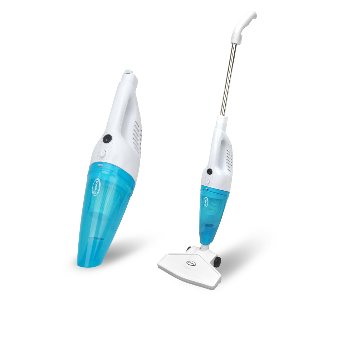Gmax VC-201 Wired 2-in-1 Stick & Handheld Vacuum Cleaner - 14,500Pa Cyclone Suction
